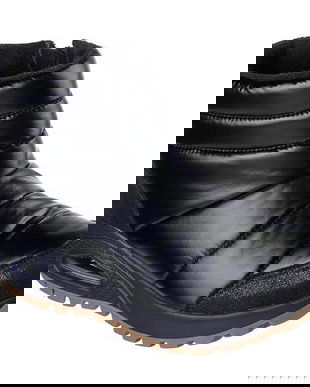 Ghete femei Skechers Uno Rugged - Puffer Daze 168127-BBK, 35, Negru