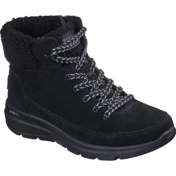 Ghete femei Skechers Glacial Ultra - Autumn Days 144206-BBK, 36, Negru