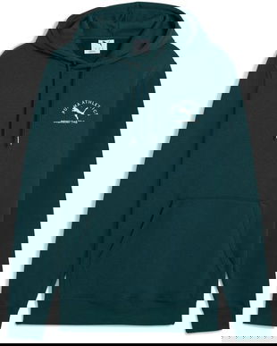 Hanorac barbati Puma Class Graphic Hoodie 68822175, XXL, Verde