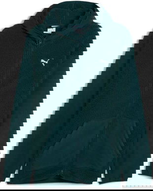 Hanorac barbati Puma Ess Elevated Relaxed Winterized Full-zip 68826075, M, Verde