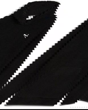 Hanorac barbati Puma Ess Elevated Relaxed Winterized Hoodie S 68825801, XS, Negru