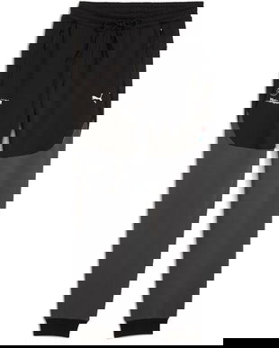 Pantaloni barbati Puma Bmw Mms tech Pants 63297601, S, Negru
