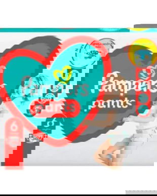 SHORT LIFE - Scutece-Chilotel - Pampers Pants Active Baby, marimea 6 (14-19 kg), 36 buc