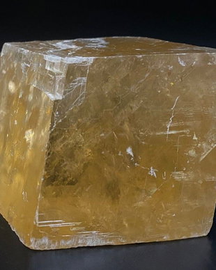 Calcit Honey - Paralelipiped piatra semipretioasa