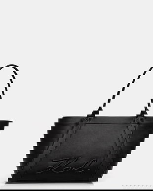 Karl Lagerfeld poșetă K/VILLE culoarea negru, B1W30066