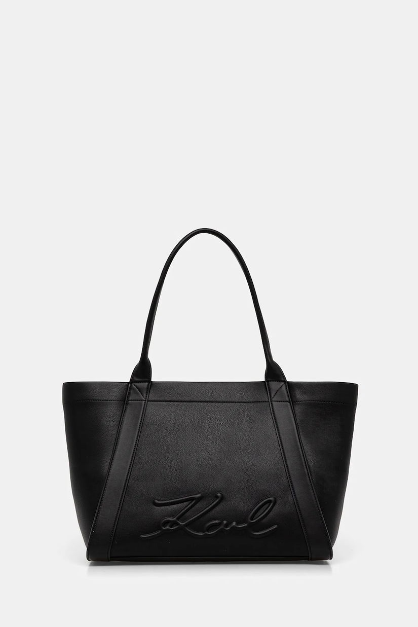 Karl Lagerfeld poșetă K/VILLE culoarea negru, B1W30066