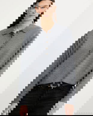 Marc O'Polo pulover culoarea gri, light, 5000007502