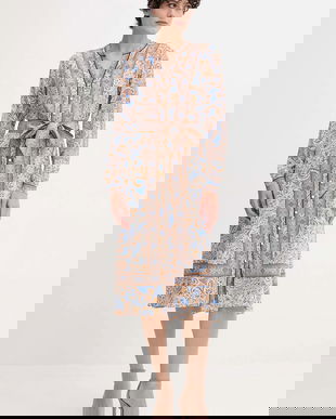 Hale BOB rochie de matase midi, evazați, 56CT620A