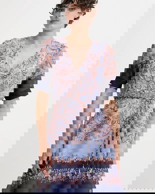 Hale BOB rochie din mătase culoarea bleumarin, mini, evazați, 55AL612A