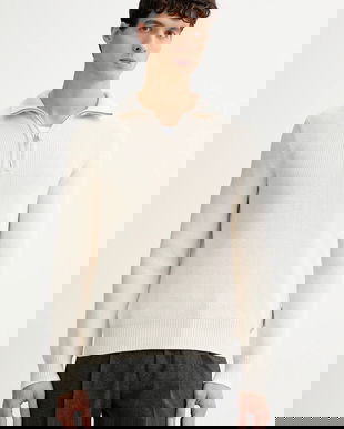 Marc O'Polo pulover din amestec de lână culoarea bej, cu turtleneck, 531516060370