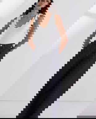 Karl Lagerfeld jeans culoarea negru, A3W10011