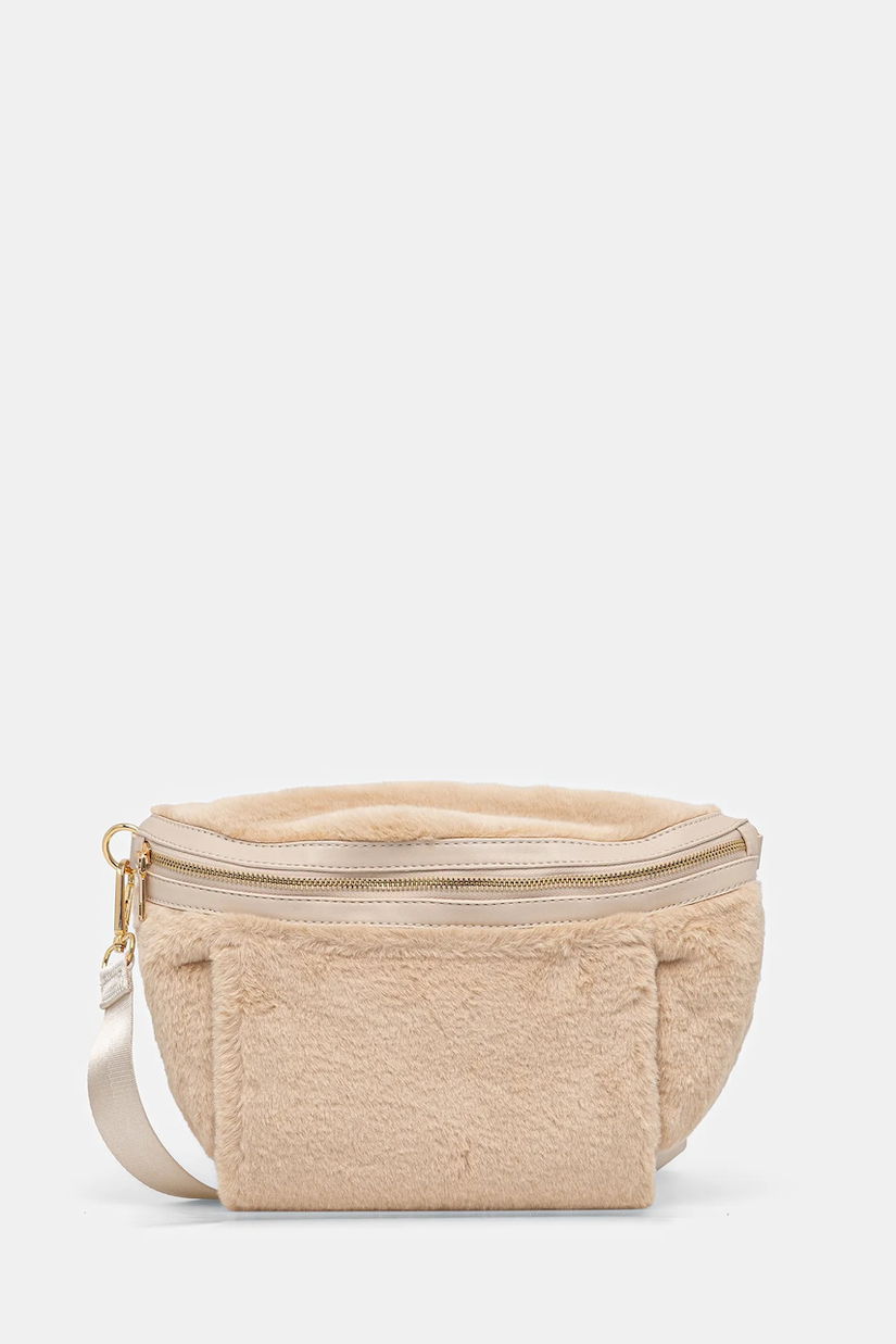 Morgan poșetă culoarea bej, 2DOUX