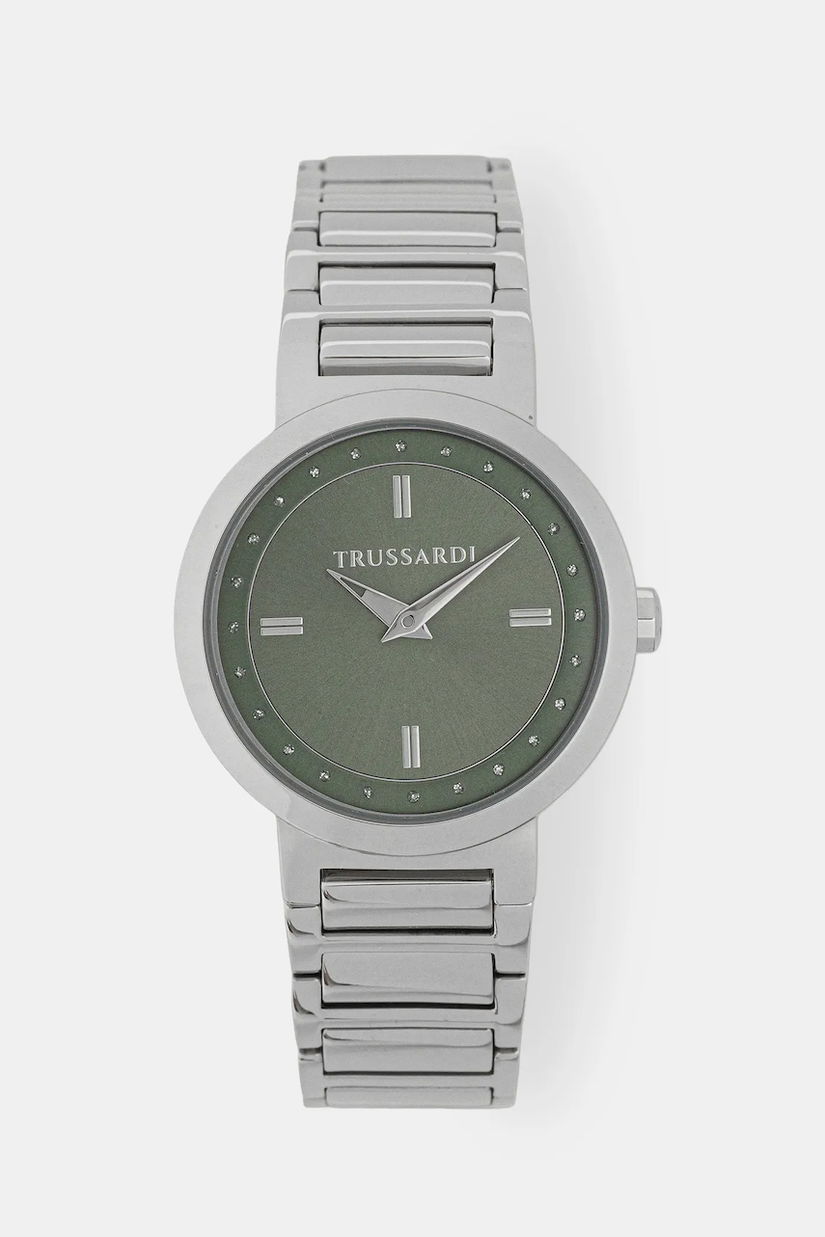 Trussardi ceas T-BRIDGE culoarea argintiu, R2453171509