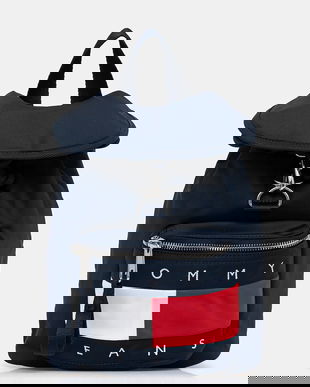 Tommy Jeans rucsac culoarea bleumarin, mic, AW0AW18088