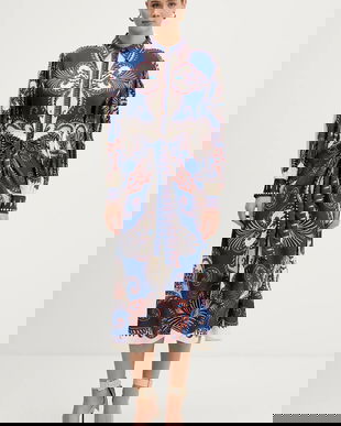 Farm Rio rochie midi, evazați, 344129