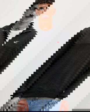 Tommy Jeans bluză culoarea gri, uni, DM0DM22344