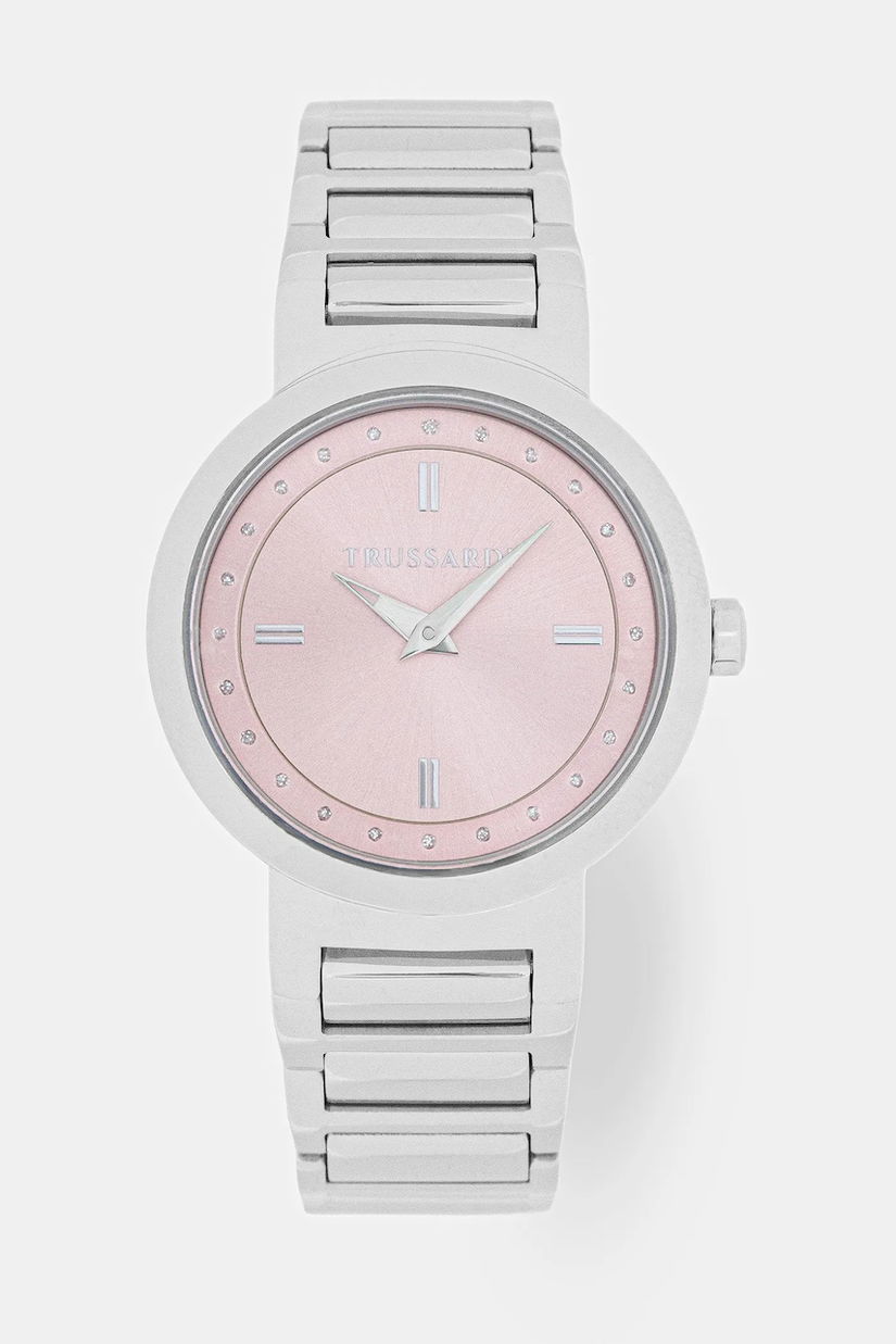 Trussardi ceas T-BRIDGE culoarea argintiu, R2453171508