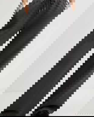 Abercrombie & Fitch pantaloni de trening culoarea gri, uni, KI147-5128-955