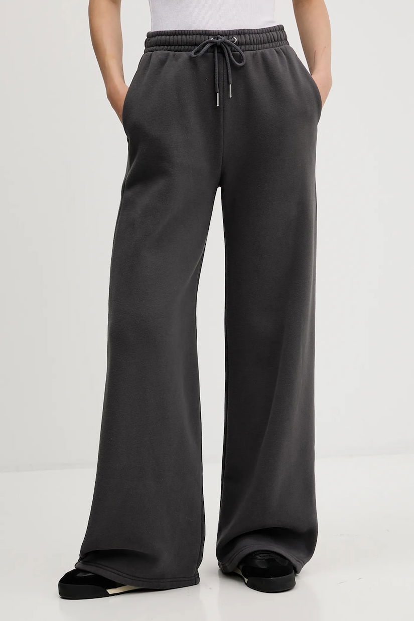 Abercrombie & Fitch pantaloni de trening culoarea gri, uni, KI147-5128-955