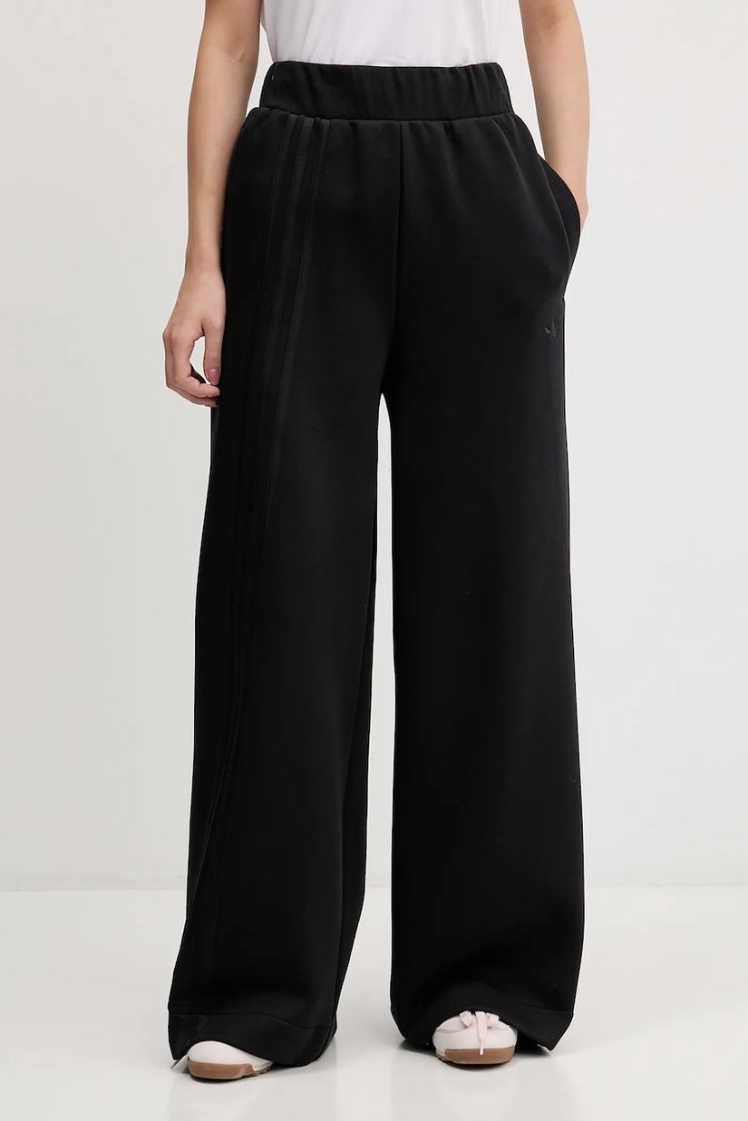 adidas Originals pantaloni de trening 3 Stripes culoarea negru, uni, JX2733