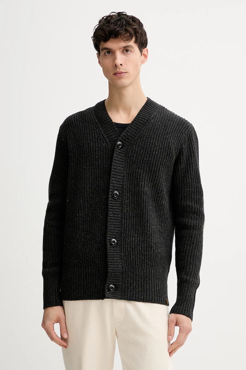 G-Star cardigan din amestec de lână culoarea gri, D26779.E212