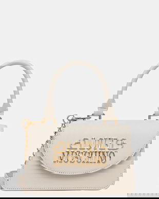 Love Moschino poșetă culoarea bej, JC4335PP0NK1311A