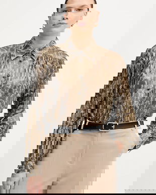 Marc Aurel cămașă culoarea verde, cu guler clasic, relaxed, 6368-1000-93490