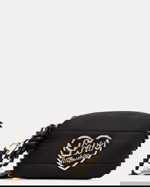 Love Moschino poșetă culoarea negru, JC4352PP0NKY100A