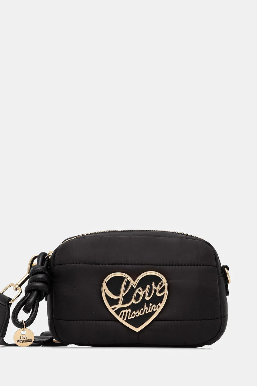 Love Moschino poșetă culoarea negru, JC4352PP0NKY100A