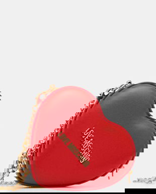 Love Moschino poșetă culoarea roșu, JC4326PP0NKV0500