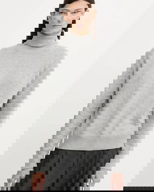 Marc O'Polo pulover culoarea gri, light, cu guler, 5000007462