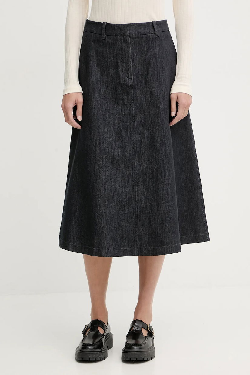 Marc O'Polo fustă jeans midi, evazați, 600004320155