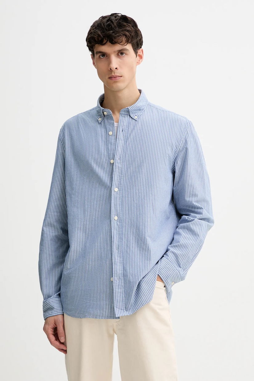 Marc O'Polo cămașă din bumbac cu guler button-down, regular, M20733042172