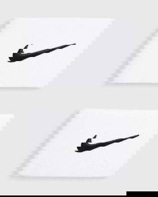 Nike benzi de protecție 2-pack culoarea alb