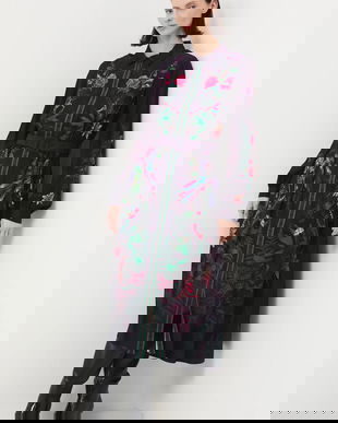 Medicine rochie midi, drept