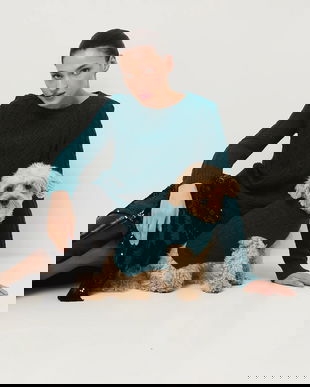 Medicine pulover culoarea verde, călduros