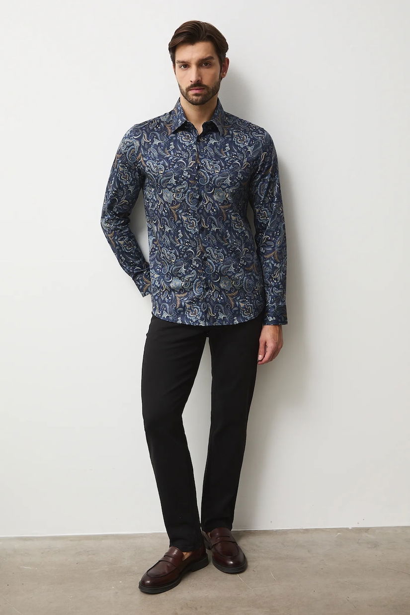 Medicine camasa cu guler clasic, slim