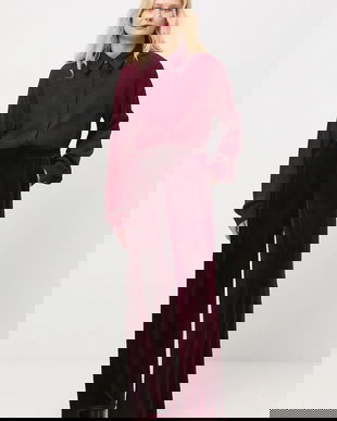 Medicine camasa culoarea bordo, cu guler clasic, regular