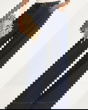 Answear.LAB jeansi culoarea albastru marin