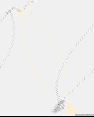 Answear.LAB colier din argint placat cu aur