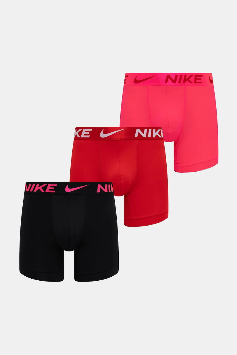 Nike boxeri 3-pack culoarea rosu, 0000KE1157