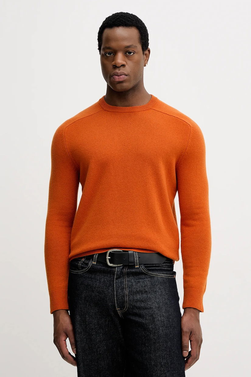 United Colors of Benetton pulover de lână culoarea roșu, light, 1006U108W