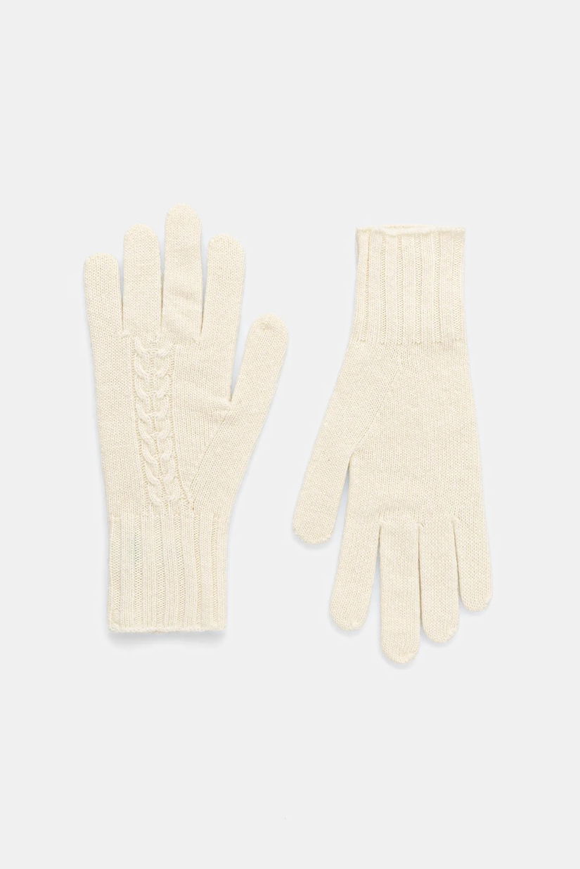 United Colors of Benetton mănuși din amestec de lână culoarea gri, 1244DG00F