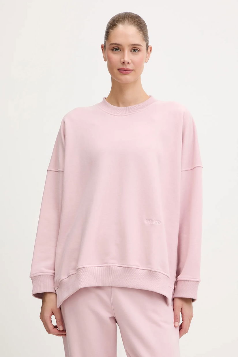 JOYINME bluză trening Kind culoarea verde, uni, Kind