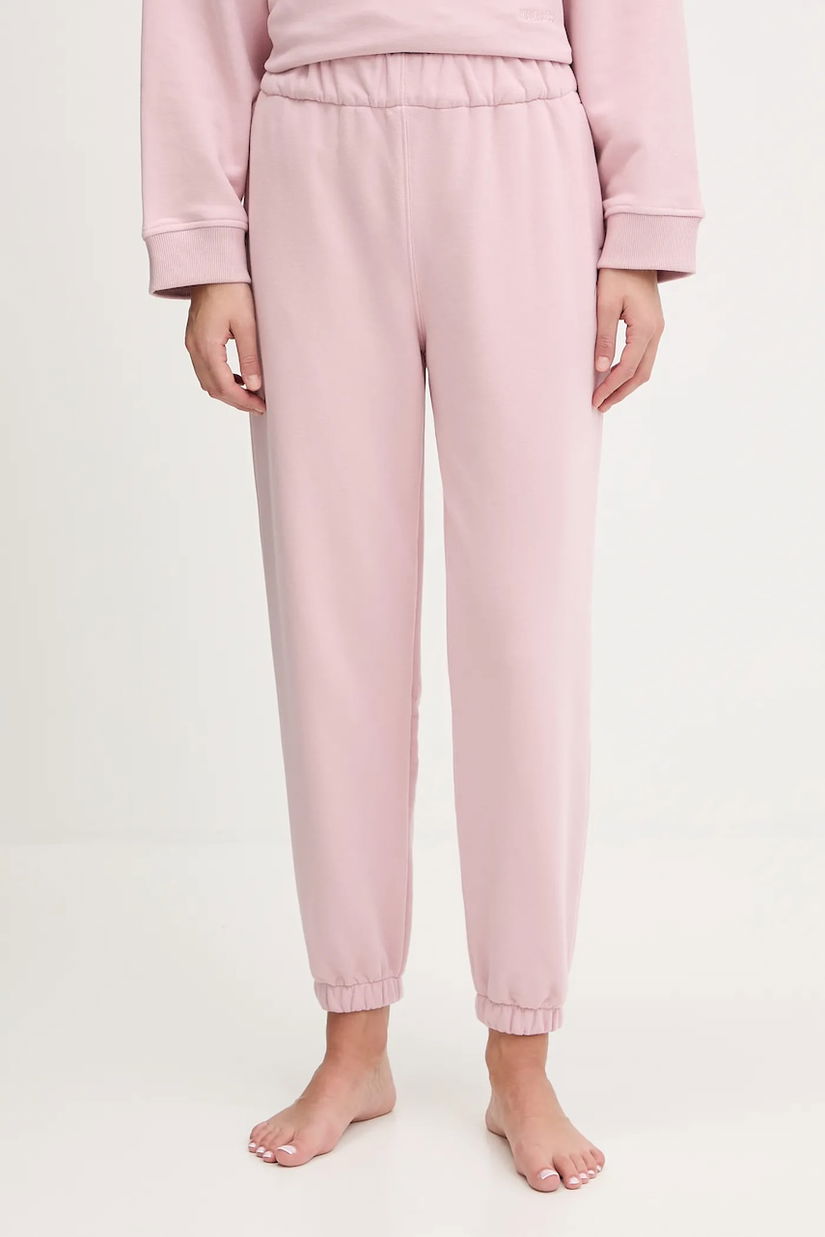 JOYINME pantaloni de trening Kind culoarea bej, uni, Kind