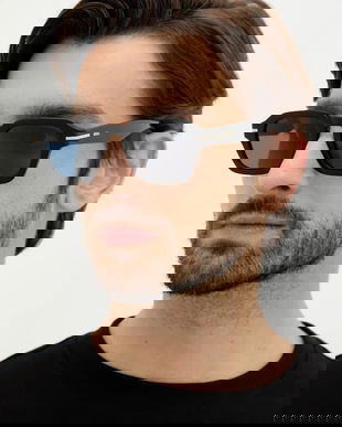 BOSS ochelari de soare culoarea negru, BOSS 1853/S