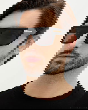 DSQUARED2 ochelari de soare culoarea negru, D2 0177/S