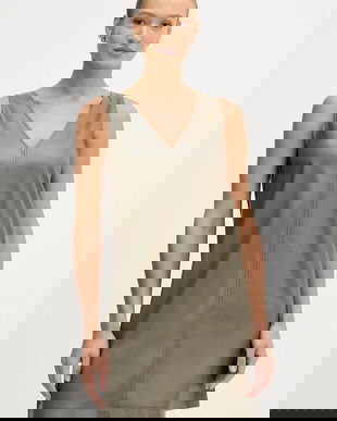 United Colors of Benetton rochie culoarea verde, mini, evazati, 4M3CDV0BY