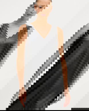 United Colors of Benetton rochie culoarea negru, mini, evazati, 4M3CDV0BY