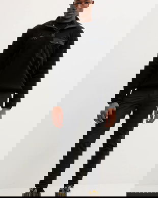 Mammut hanorac Moonstone Hybrid culoarea negru, uni, 1014.06120